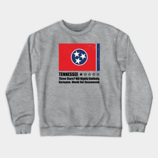 Tennessee: One Star Review Crewneck Sweatshirt